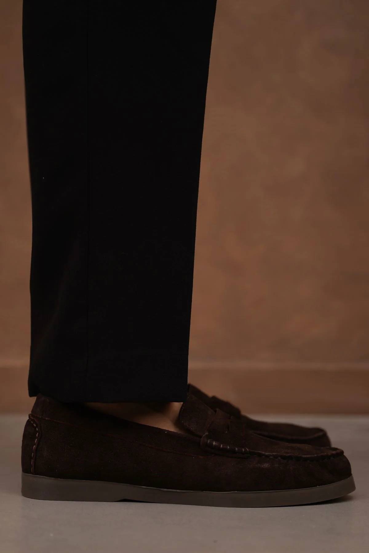 GOAT SUEDE LEATHER LOAFERS